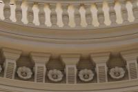 Balustrade im Freiburger  Friedhofs-Dom