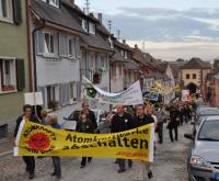 Gut besucht: Demostration gegen AKW- Laufzeitverlängerung in Breisach
