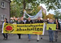 Nimmer müde: Atomstromgegner auf dem Münsterberg