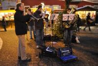 Musik geht auch so: Weihnachtsstimmung mit echten Musikern ("brasscarpone")
