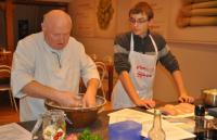 "Essen ist mein Hobby!"- Kochnachwuchs Niklas und Meisterkoch Christian Begyn