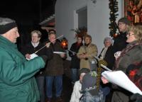 18. Breisach Adventsfenster wird besungen