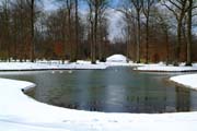 Märchenlandschaft vor dem Kegel im Fulwellpark
