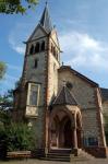 Erst 1899 erhielt die evangelische Gemeinde ein eigenes Gotteshaus
