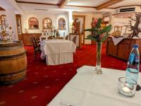 Der Eingang zum Restaurant des Romantik-Hotel Rindenmühle