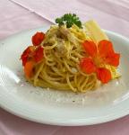 Creazione di pasta alla Francesco Caridi: Freiburgs König des Pasta-Renners „Spaghetti alla Carbonara“
