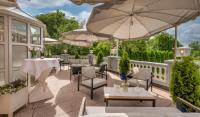 Terrasse Gourmet-Restaurant Krone Schlier 