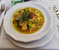 Meersburger Fischsuppe von Spitzenkoch Andreas Laubenbeger