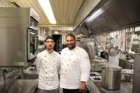 Metin Calis und   Hans Christian Haberl kochen jetzt in der Winzerstube in Ihringen