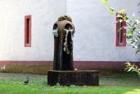 Grunern: Brunnen mit Taube