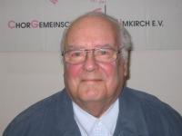 Heinz Hirzle, geehrtes Mitglied der Chorgemeinschaft