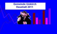 Nicht üppig aber rosig! Graf Zahl präsentiert Umkirchs Haushalt 2011