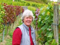 Winzerin Gisela Lay vom Weingut Hubert Lay, Ihringen am Kaiserstuhl.