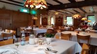 Speisen im Festsaal des alten "Napoleons": Der Speisesaal des Gasthofes zur Krone on Freiamt-Mußbach