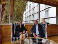 Auf den Falschen gesetzt? Colombi-Patron Roland Burtsche und Tochter Dr. Kirsten Moser wechseln ihren Küchenchef.